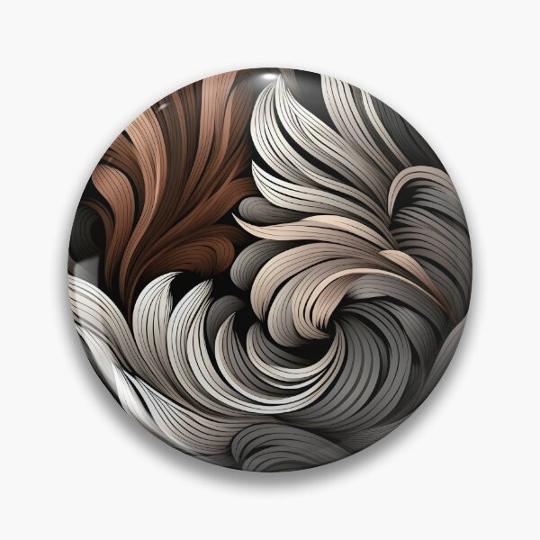 Item preview, toffee color swirling abstract decorative print designed and sold by dcrc.