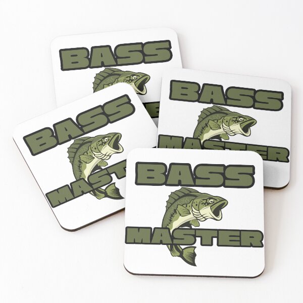Item preview, bass master funny fishing design designed and sold by Alyn8.