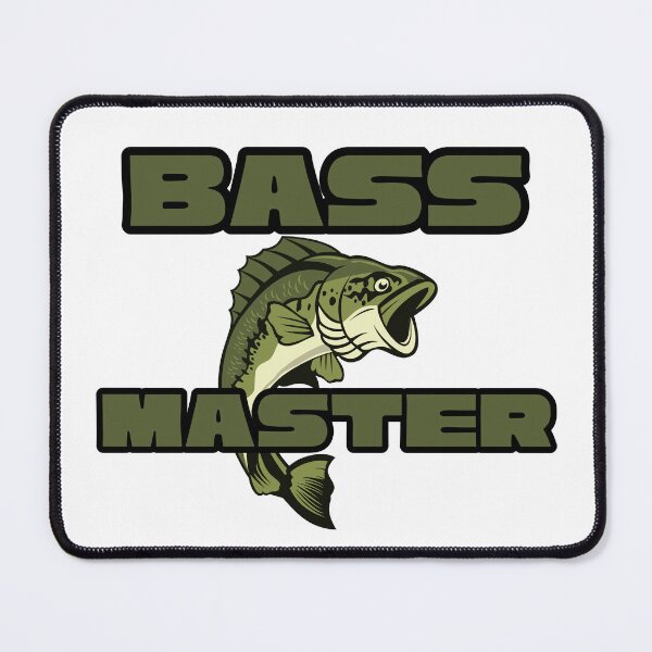 Item preview, bass master funny fishing design designed and sold by Alyn8.