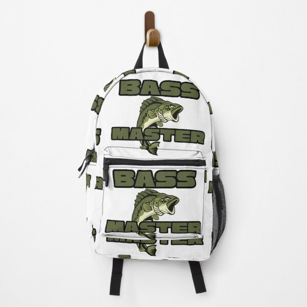 Item preview, bass master funny fishing design designed and sold by Alyn8.