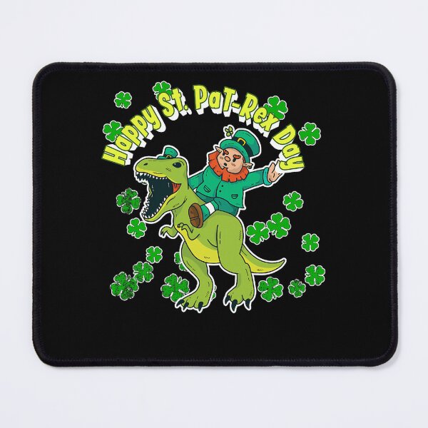 Item preview, Happy St Patricks Day St Patrex T Rex Leprechaun Clover designed and sold by BalladOfZeus.