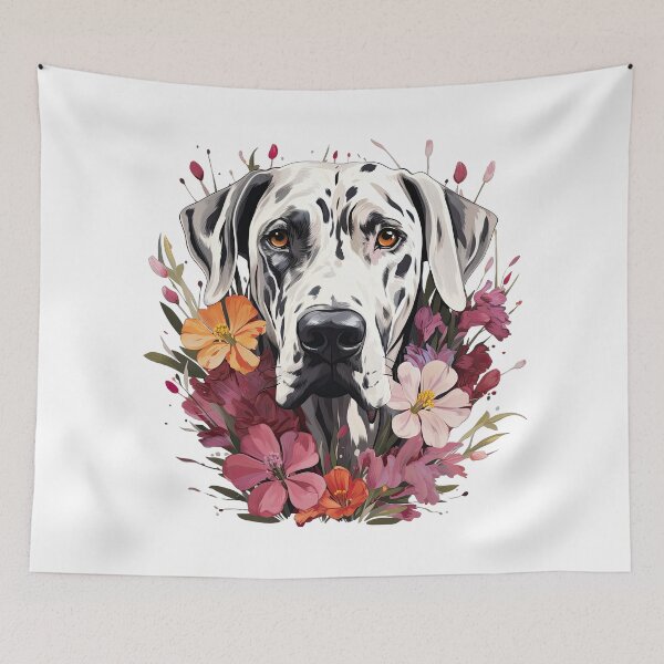 Item preview, Beautiful Harlequin Great Dane designed and sold by ZombieLH.