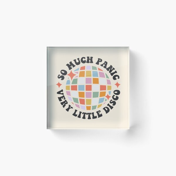 Item preview, So Much Panic, Very Little Disco designed and sold by artshapedbox.