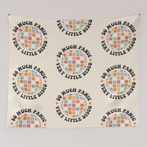 Item preview, So Much Panic, Very Little Disco designed and sold by artshapedbox.