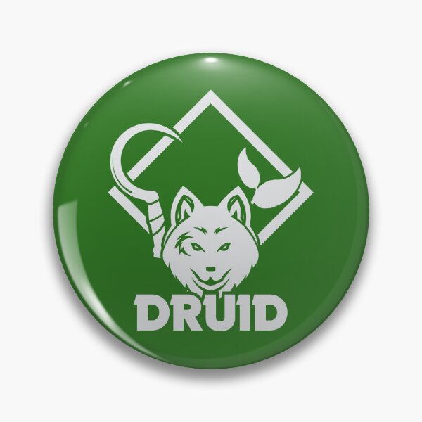 Artikelvorschau, RPG Crest Druid entworfen und verkauft von OddityDesign.
