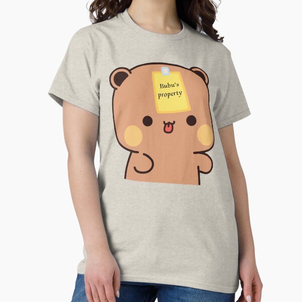 Vista previa del artículo con la obra «DuDu brownie Bear es propiedad de Panda BuBu», diseñado y vendido por Pandety.