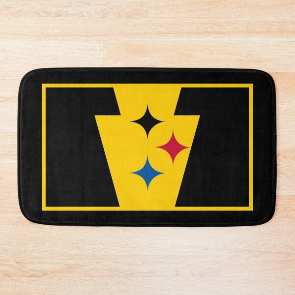 Item preview, Pittsburgh Football Keystone Flag designed and sold by Tara Stark.