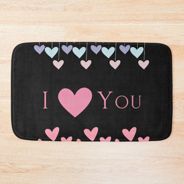 Item preview, I love you, Hearts, Pink. pastele designed and sold by PrinceskiKinii.
