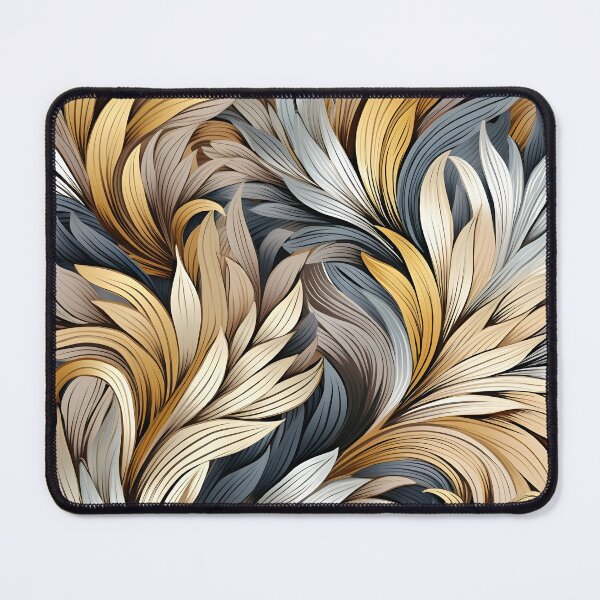 Item preview, toffee color swirling abstract decorative print designed and sold by dcrc.