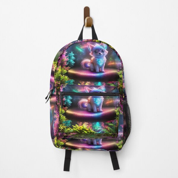 Item preview, Rainbow Galaxy Fantasy White Star Fox designed and sold by The Devil That You Forgot.