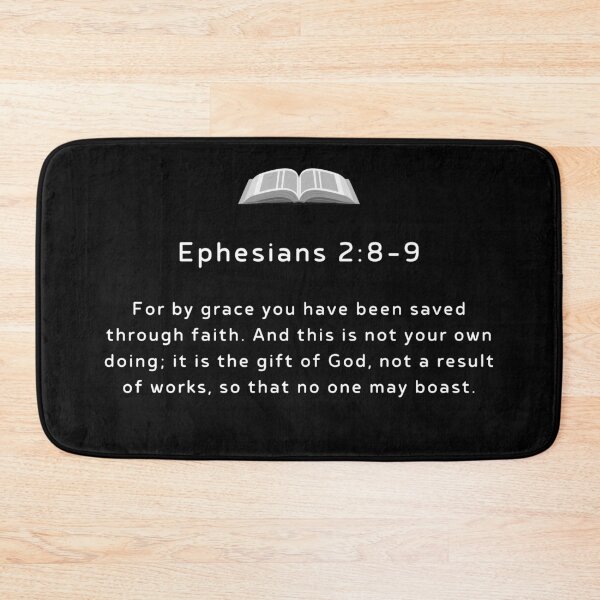 Item preview, Ephesians 2:8-9 designed and sold by TheBibleWords.