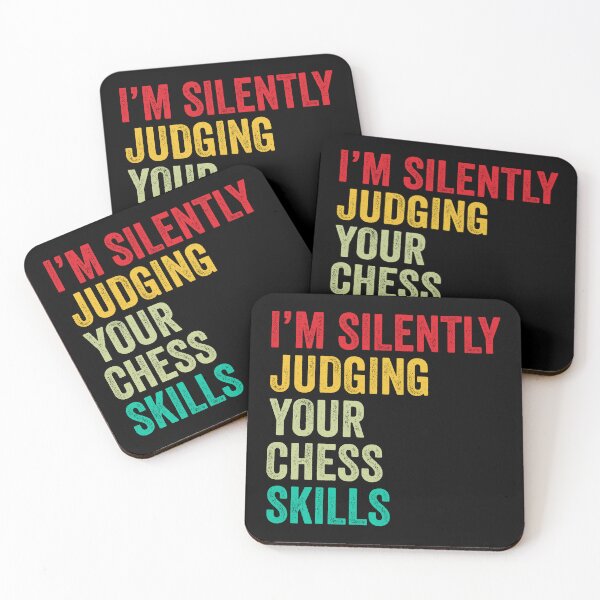 Item preview, Chess Lovers Gift, Funny I'm Silently Judging Your Chess Skills designed and sold by vzrnmichsudops.