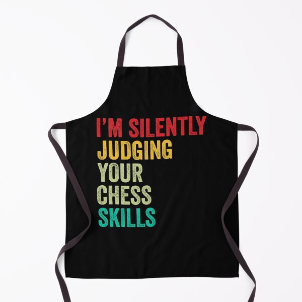 Item preview, Chess Lovers Gift, Funny I'm Silently Judging Your Chess Skills designed and sold by vzrnmichsudops.