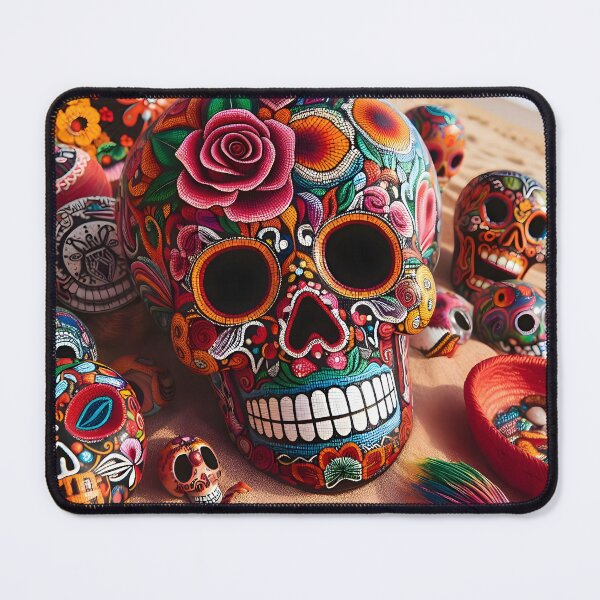 Item preview, Puerto vallarta skull art designed and sold by edleon.