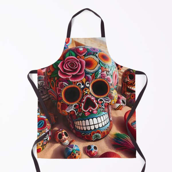 Item preview, Puerto vallarta skull art designed and sold by edleon.