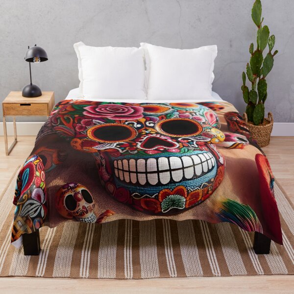 Item preview, Puerto vallarta skull art designed and sold by edleon.