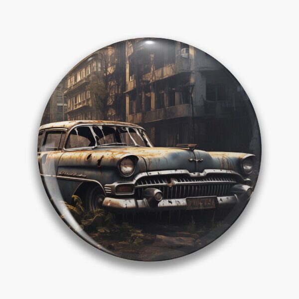 Item preview, Transform Your Workspace with a Stylish Desk Mat and Mouse Pad Set - Explore Apocalypse and Abandoned City Themes in Dieselpunk Style designed and sold by NexusDesk.