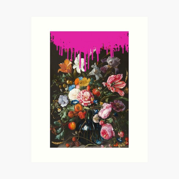 Aperçu de l'œuvre Botanique vintage, Art Pinky modifié créée et vendue par THE ART CONCEPT GALLERY.