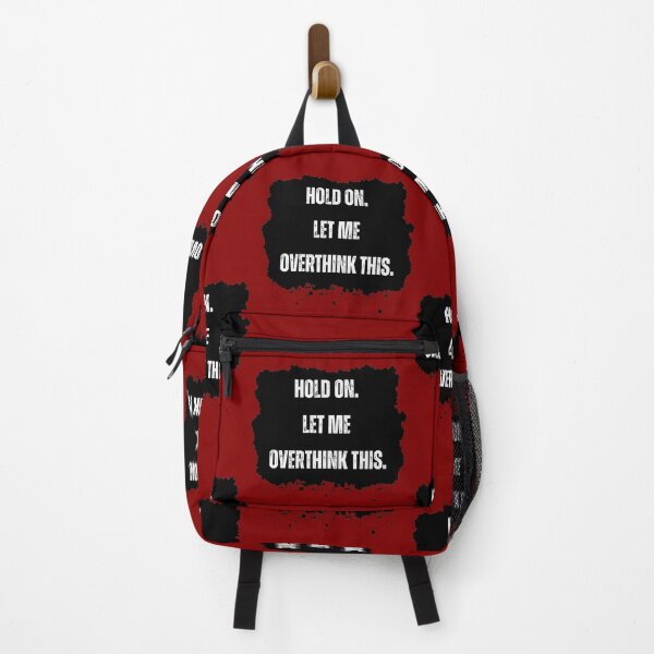 Item preview, Hold On. Let Me Overthink This. Funny Overthinker designed and sold by Rebel-Design.