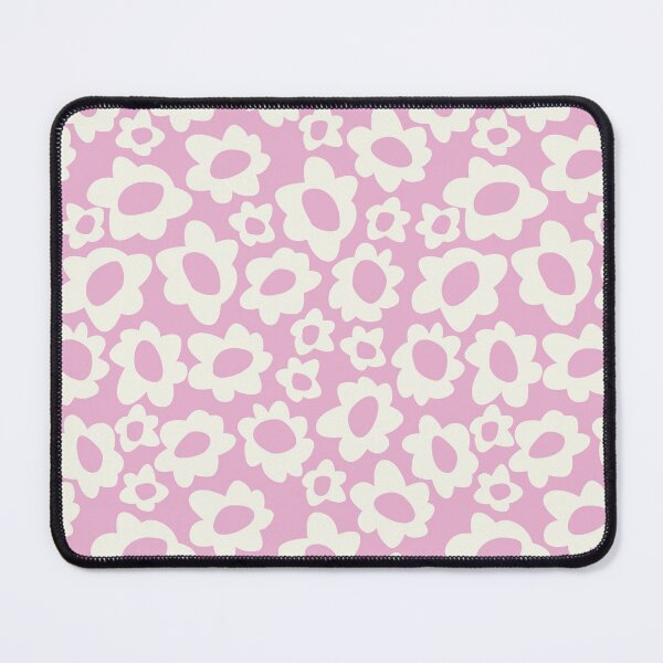 Item preview, MODERN BOHO MATISSE FLOWERS CREAM ON PASTEL PINK designed and sold by blomastudios.
