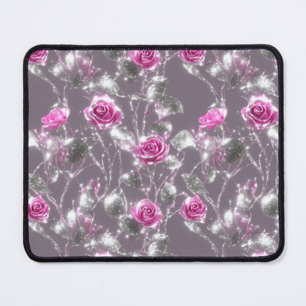 Item preview, Small Pink Roses w/Glitter Floral Seamless Pattern designed and sold by PaxtonProjects.