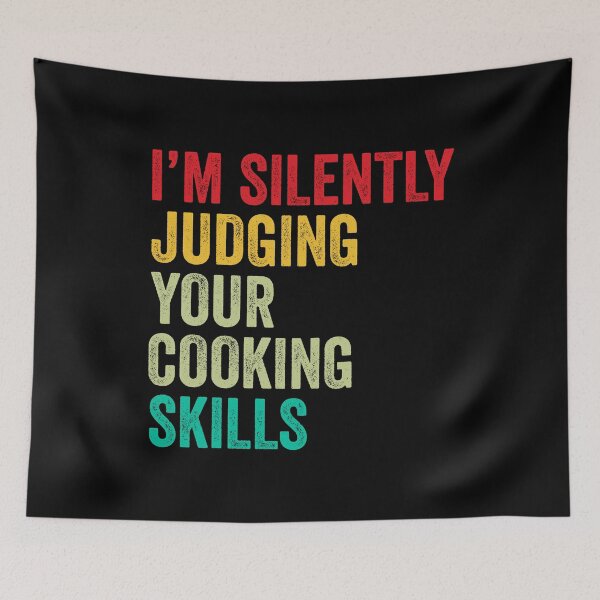 Item preview, Cooking Lovers Gift, Funny I'm Silently Judging Your Cooking Skills designed and sold by vzrnmichsudops.