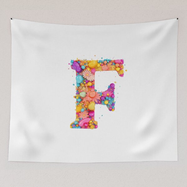 Item preview, Colorful F designed and sold by ZefirDesign.