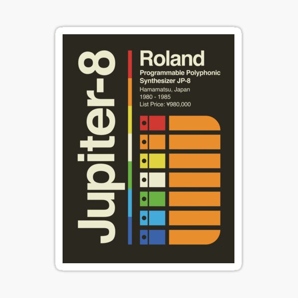 Artikel-Vorschau von Jupiter 8 Vertikal, designt und verkauft von OscillateNOW.
