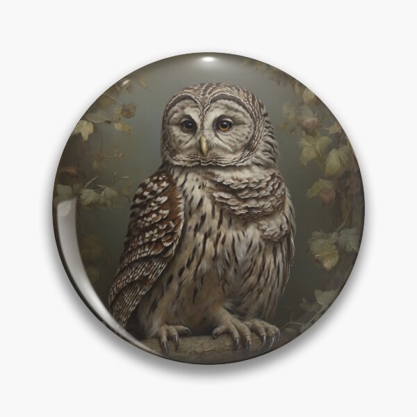 Item preview, Barred owl designed and sold by Sadia  Jannat.