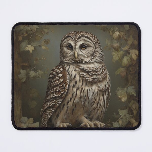 Item preview, Barred owl designed and sold by Sadia  Jannat.