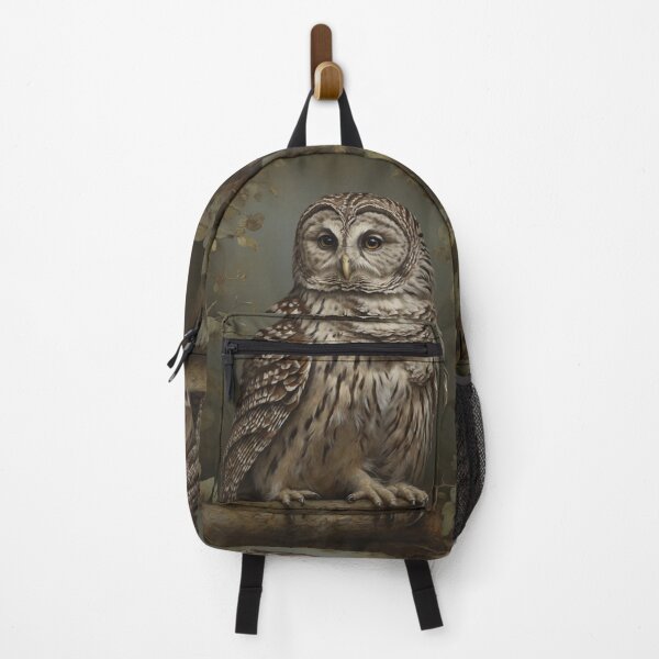 Item preview, Barred owl designed and sold by Sadia Jannat.