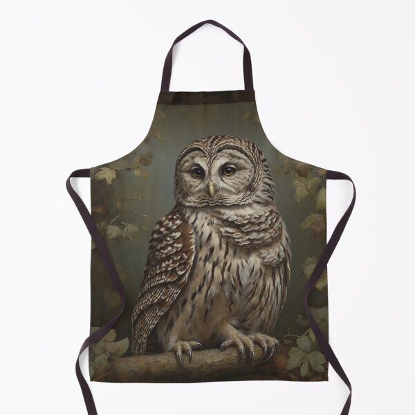 Item preview, Barred owl designed and sold by Sadia Jannat.