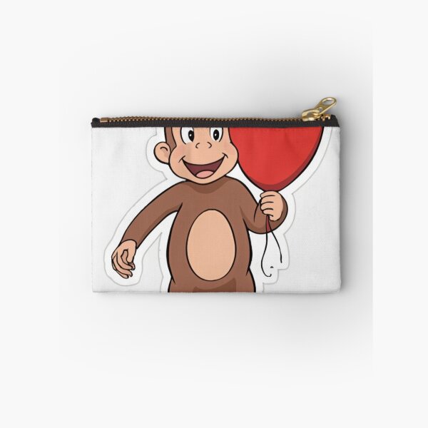 Item preview, curious george with a reed baloon designed and sold by Couture-Haven.