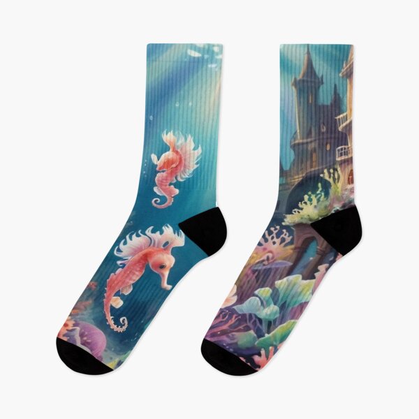Item preview, Seahorses & Coral Whispers designed and sold by HendAhabib.