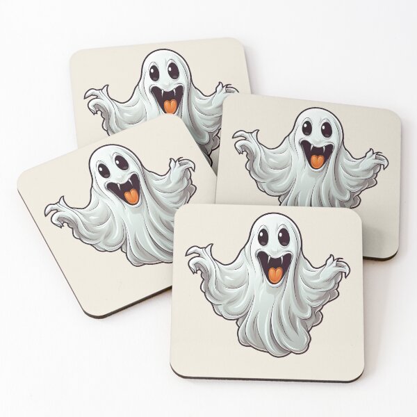 Item preview, Ghostly Gloss: The Art of Joyful, Hand-Drawn Stickers in a Glossy World designed and sold by AzottoShop.
