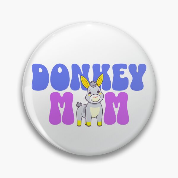 Item preview, Donkey Mom - Cute Donkey - Pet Donkey designed and sold by BlueCoastPOD.