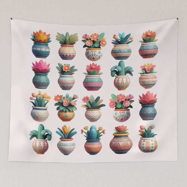 Item preview, "My pots" pattern designed and sold by Glariix.