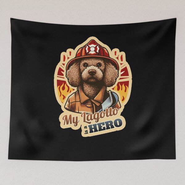 Item preview, Fireman Lagotto designed and sold by ThisDress.