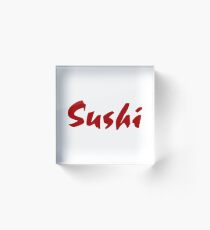 Sushi Acrylic Block