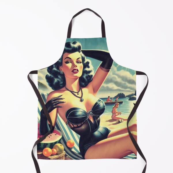 Item preview, Goth Beach Girl designed and sold by PulpVintage.