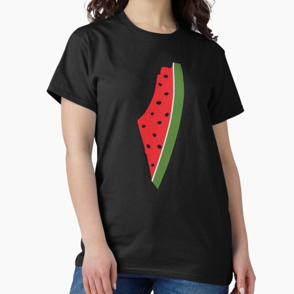 Item preview, Palestine Watermelon Map Free Palestine Supporter Freedom designed and sold by wtfbba.