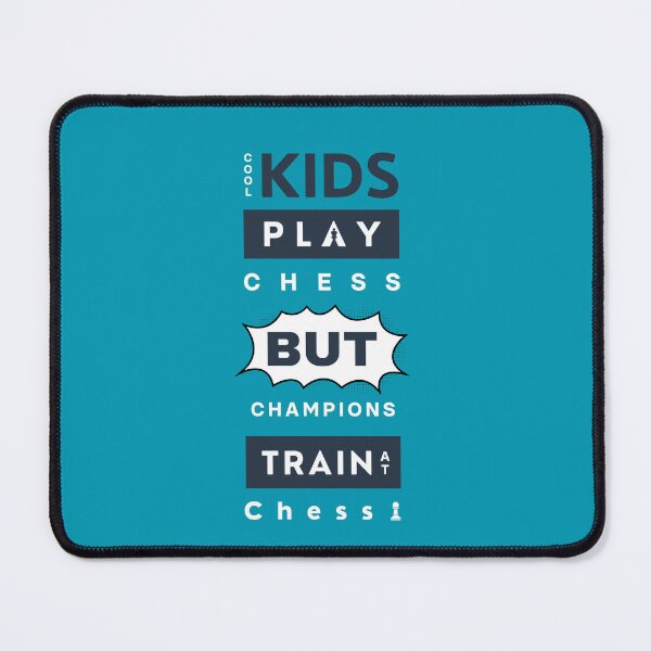 Item preview, Cool kids Play Chess - Champs Blue designed and sold by ChessiShop.