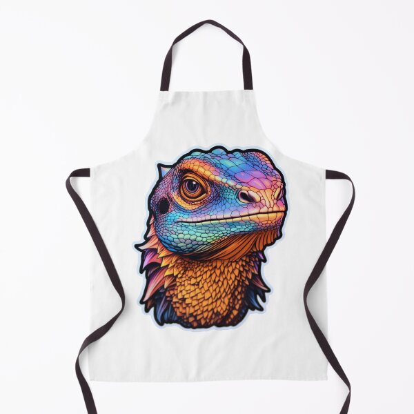 Item preview, Colorful real dragon agama sticker style designed and sold by SmileshareShop.
