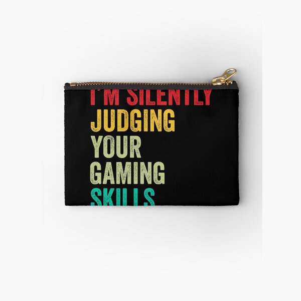 Item preview, Gaming Lovers Gift, Funny I'm Silently Judging Your Gaming Skills designed and sold by vzrnmichsudops.