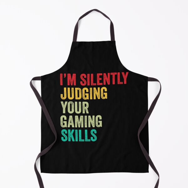 Item preview, Gaming Lovers Gift, Funny I'm Silently Judging Your Gaming Skills designed and sold by vzrnmichsudops.
