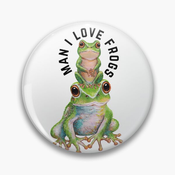 Item preview, man i love frogs designed and sold by Roy & Tiffany.