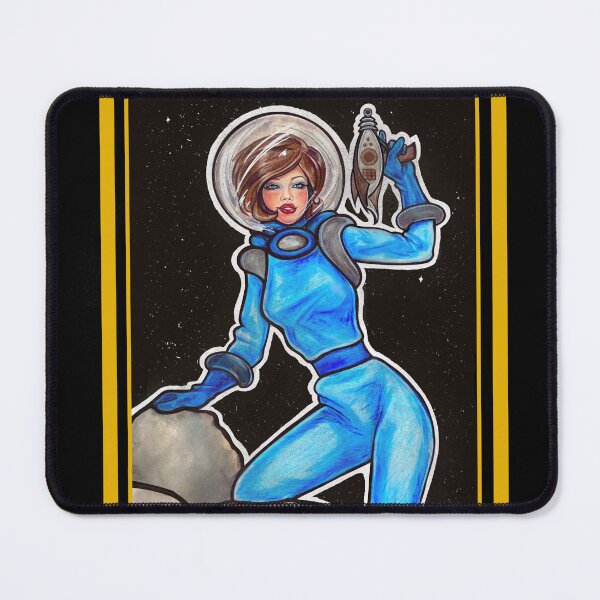 Item preview, Space Girl Deluxe designed and sold by Rebecca Lesny.