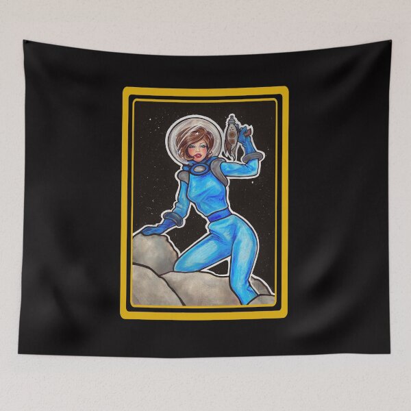 Item preview, Space Girl Deluxe designed and sold by Rebecca Lesny.