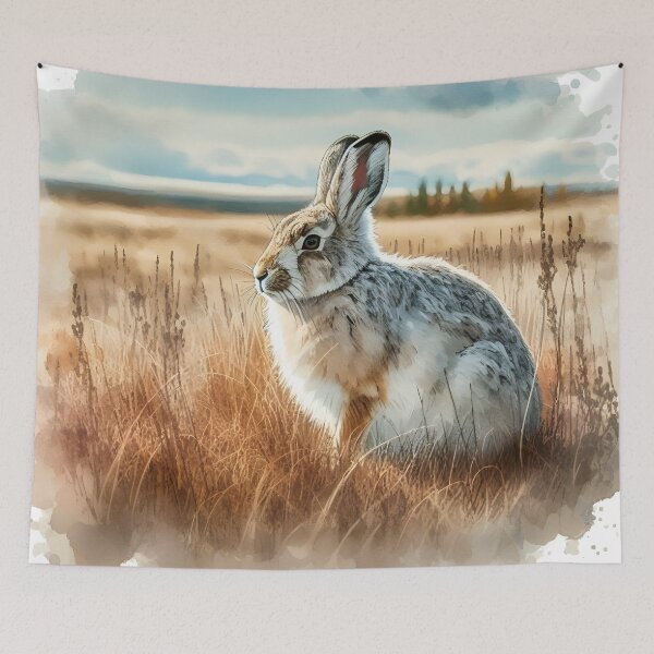 Item preview, American Snowshoe hare designed and sold by RubisLeaf.
