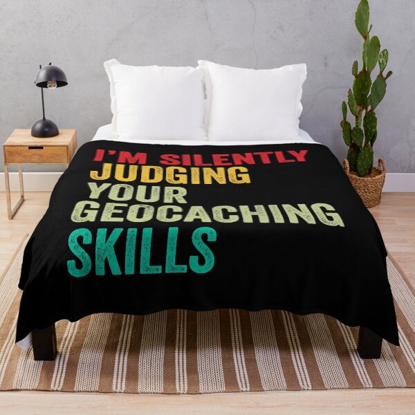 Item preview, Geocaching Lovers Gift, Funny I'm Silently Judging Your Geocaching Skills designed and sold by vzrnmichsudops.